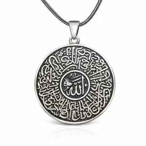 Gümüş Asr Suresi Erkek Kolye