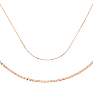 Gümüş Omega Choker Zincir